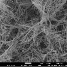 hassas malzemeler yüksek aktif çinko oksit nanoteller kullanılır